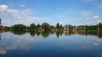 Mazurski Raj - Komfortowa Turystyka; dom i apartamenty 110m2 na 12-24 osb bezp nad jeziorem, Mazury