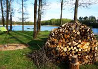 Domki caoroczny i pokoje nad jeziorem Boksze na Suwalszczynie