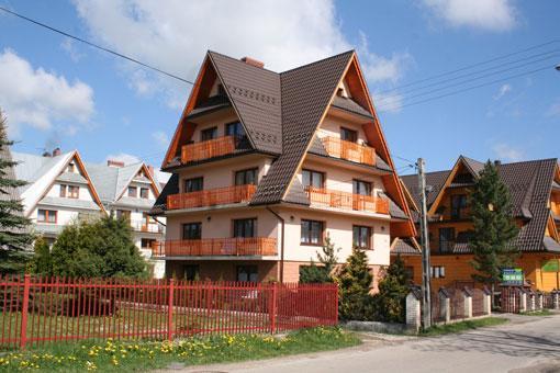Pokoje z azienkami u Rysia