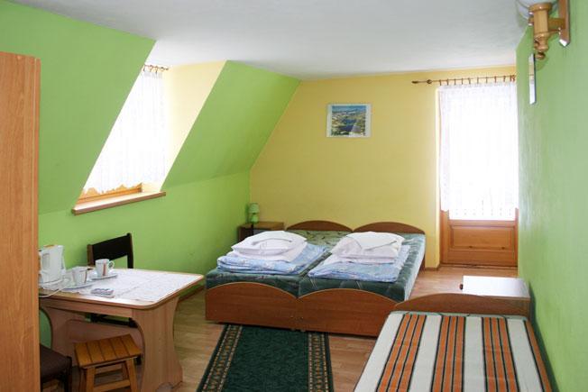 Pokoje z azienkami u Rysia