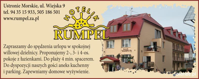 Hotelik Rumpel zaprasza do Ustronia Morskiego