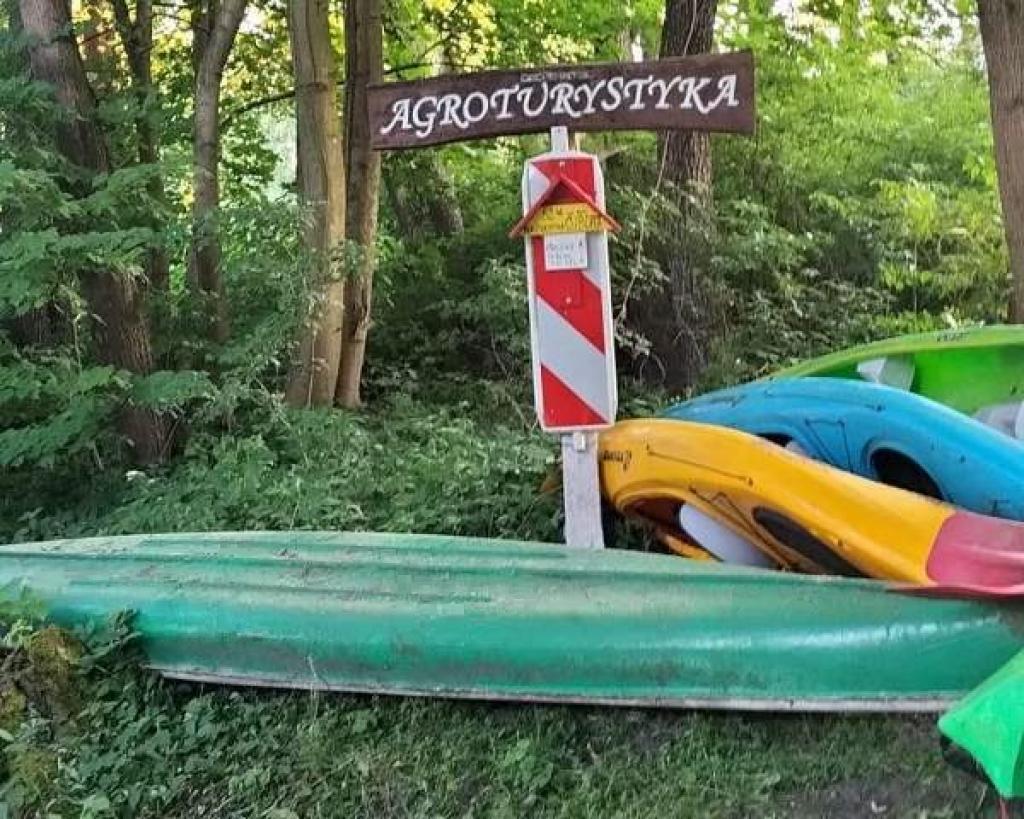 Agroturystyka Cibrz - Pole namiotowe - Spywy kajakowe