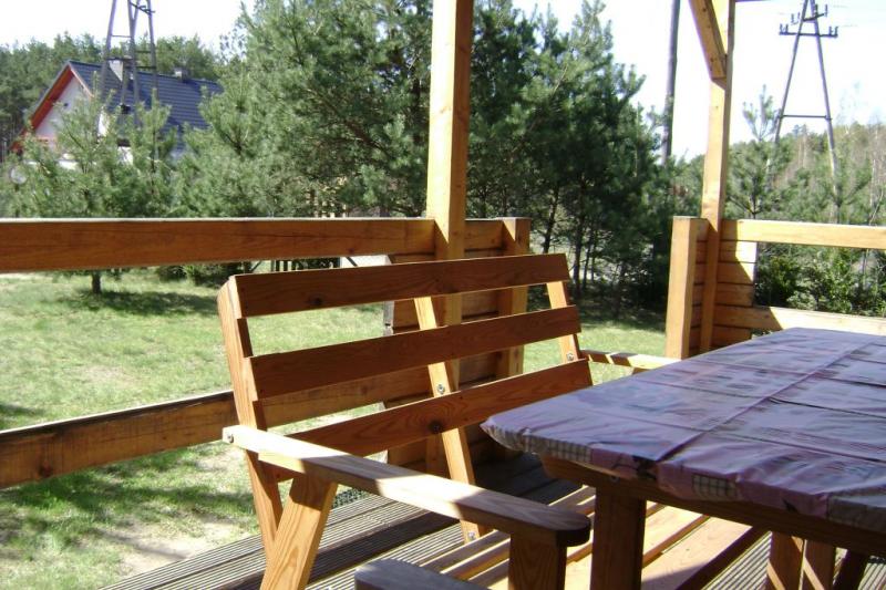 Domki letniskowe nad jeziorem