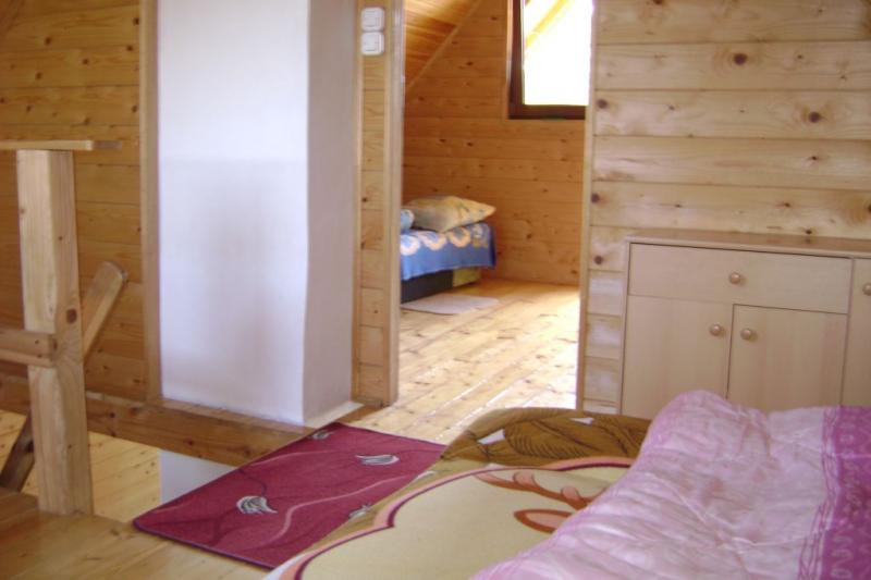 Domki letniskowe nad jeziorem