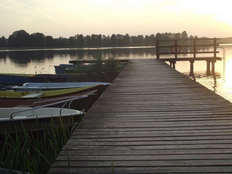 Domek nad jeziorem Dejguny