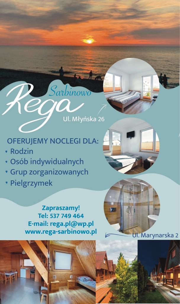 Rega - Domki i Pokoje Sarbinowo