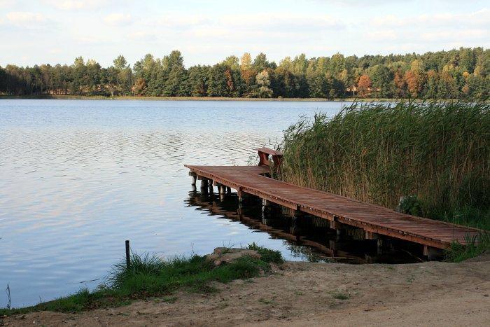 Domek letniskowy nad samym jeziorem