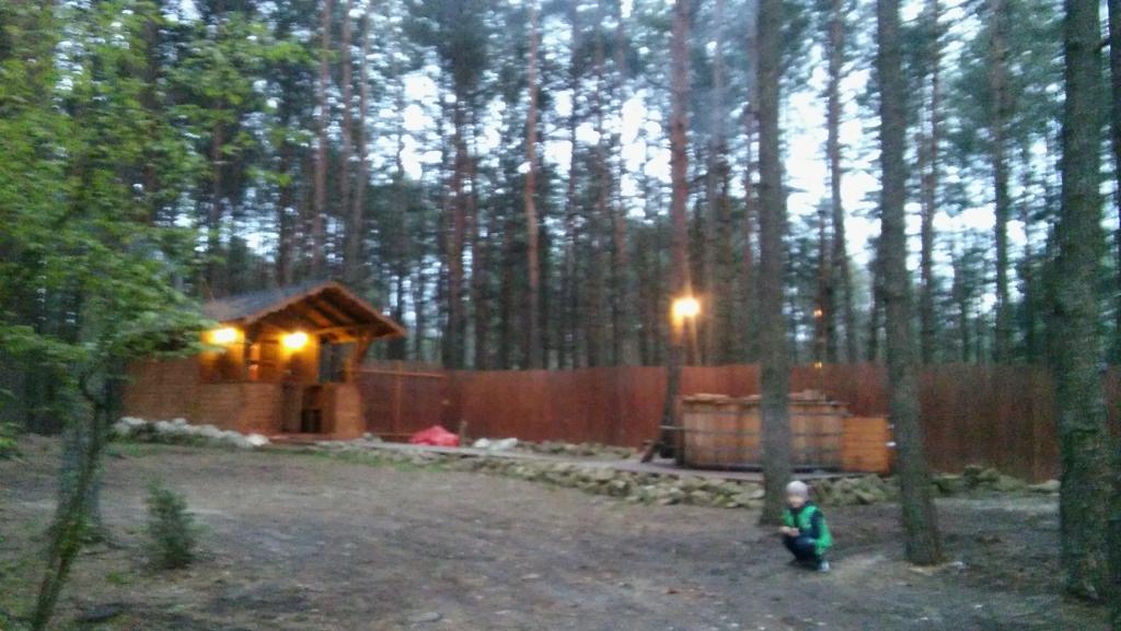 Domki nad zalewem w Majdanie Sopockim