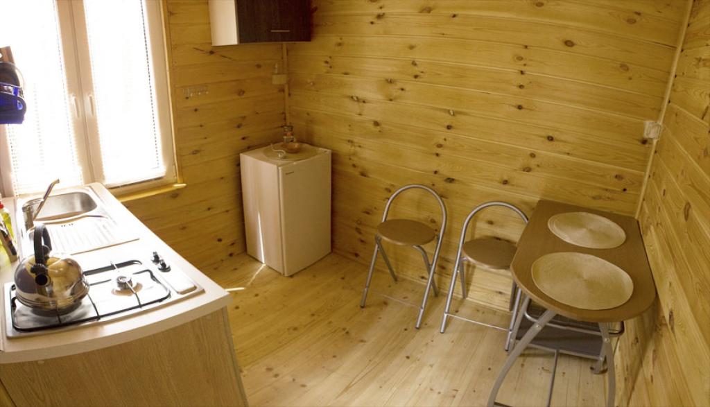 Domki nad zalewem w Majdanie Sopockim