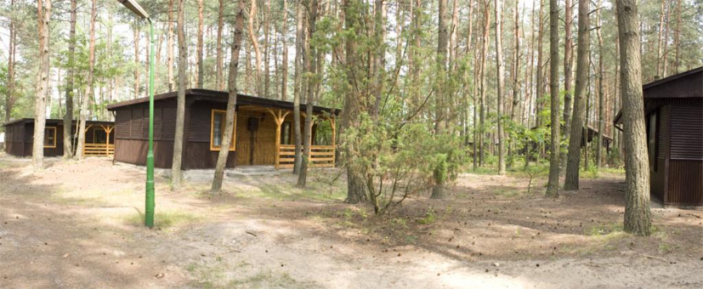 Domki nad zalewem w Majdanie Sopockim