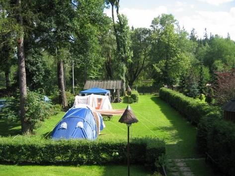 Pokoje gocinne Pole namiotowe Ogrd