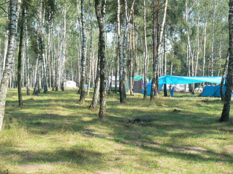 Pole Biwakowe Jezioro Czarne