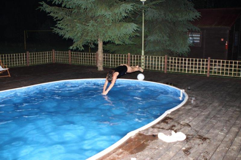 Domki z basenem