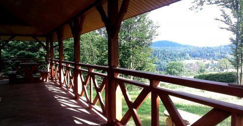 Domki nad jeziorem Wokowyja