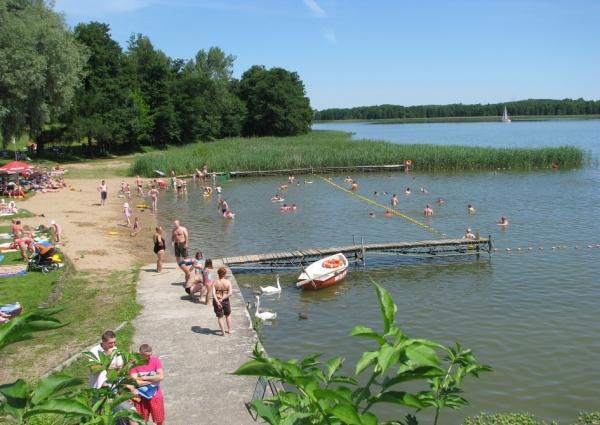 Pokoje gocinne bezporednio nad jeziorem Wigry