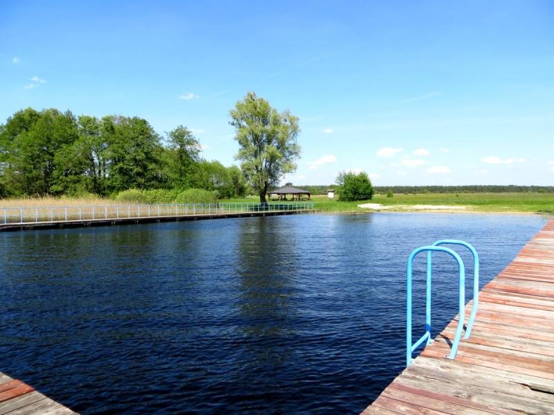 Domek na dziace - jezioro, las, grzybobranie, rowery