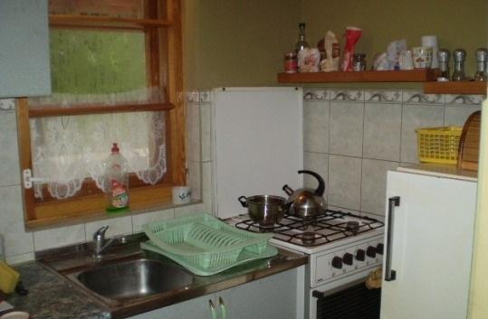 Domek letniskowy murowany z kominkiem