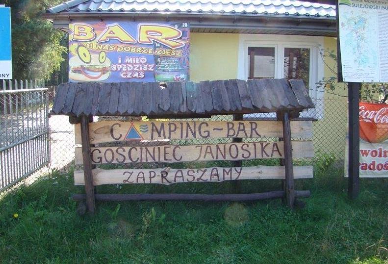Kamping i bar Gociniec Janosika