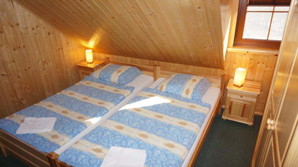 Domki caoroczny i pokoje nad jeziorem Boksze na Suwalszczynie